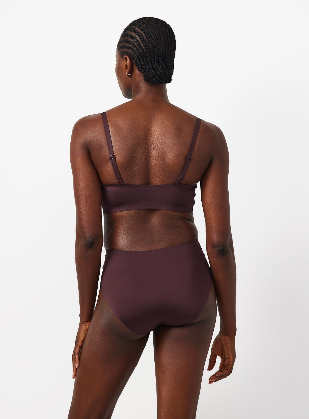 Flexform™ Brown Bonded Bralette M - Image 5 thumbnail
