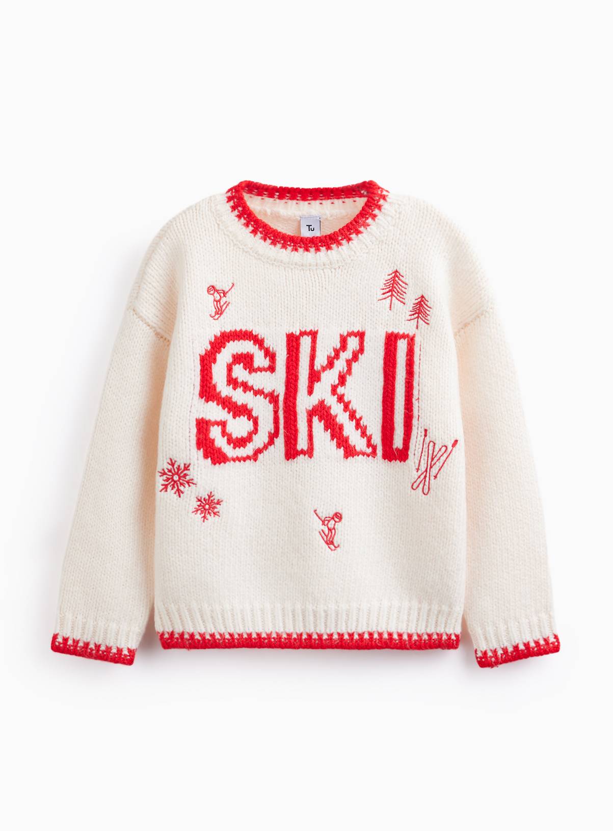 Family Matching Ski Christmas Jumper 6 years - Image 1