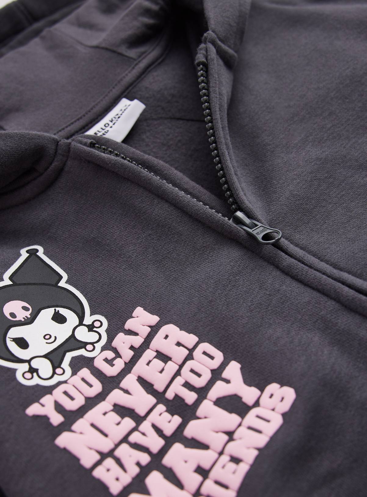 Hello Kitty Kuromi Zip Through Hoodie 5 years - Image 3