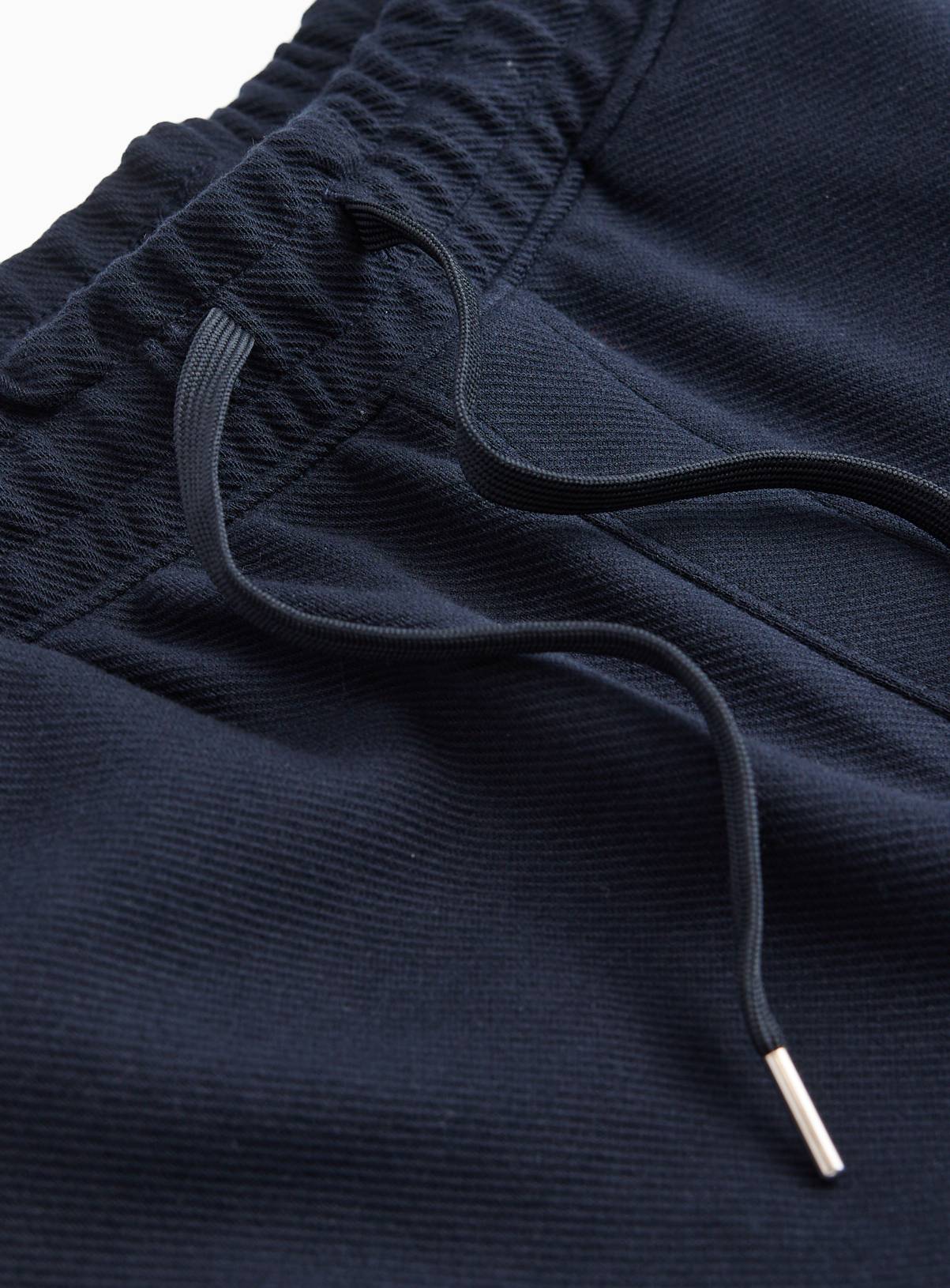 Navy Twill Cuffed Joggers XL - Image 4