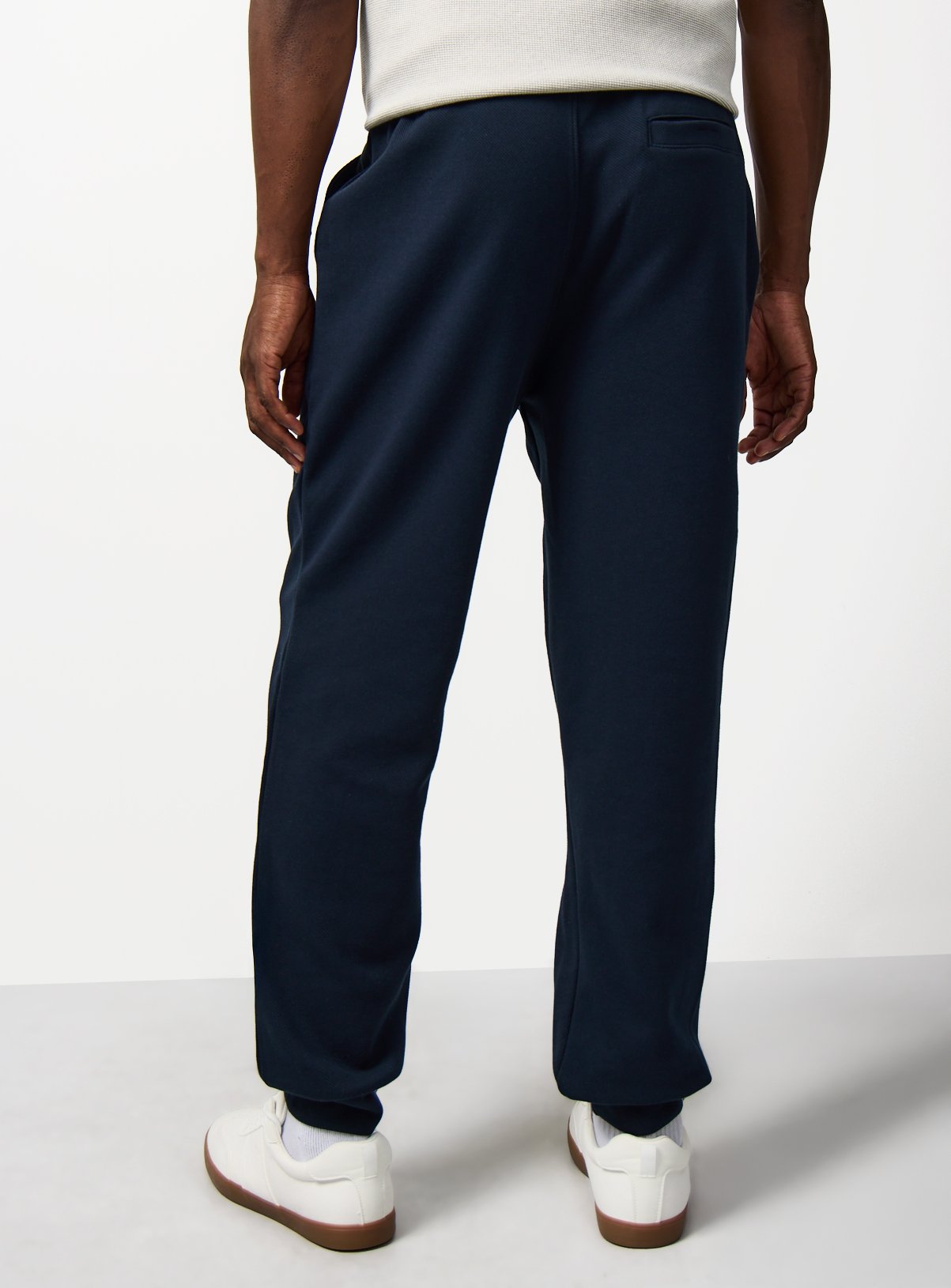 Navy Twill Cuffed Joggers XL - Image 5 thumbnail