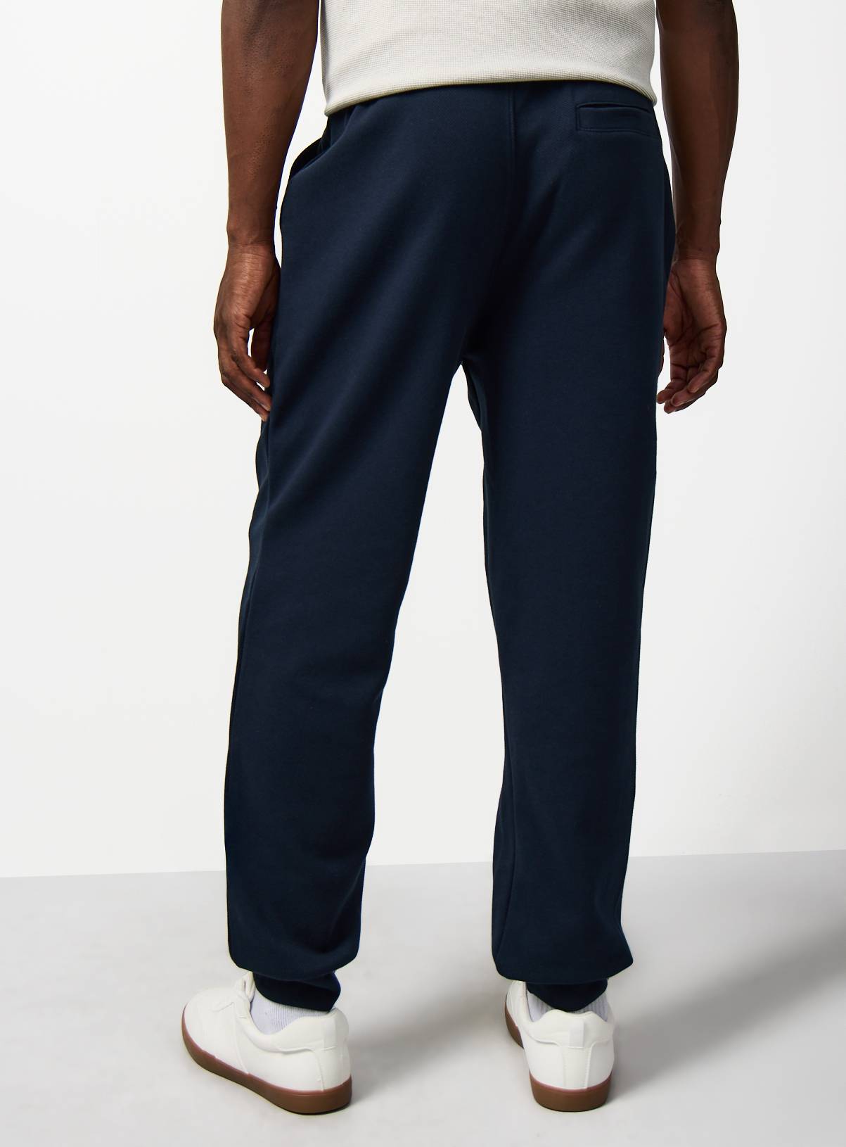 Navy Twill Cuffed Joggers XL - Image 5