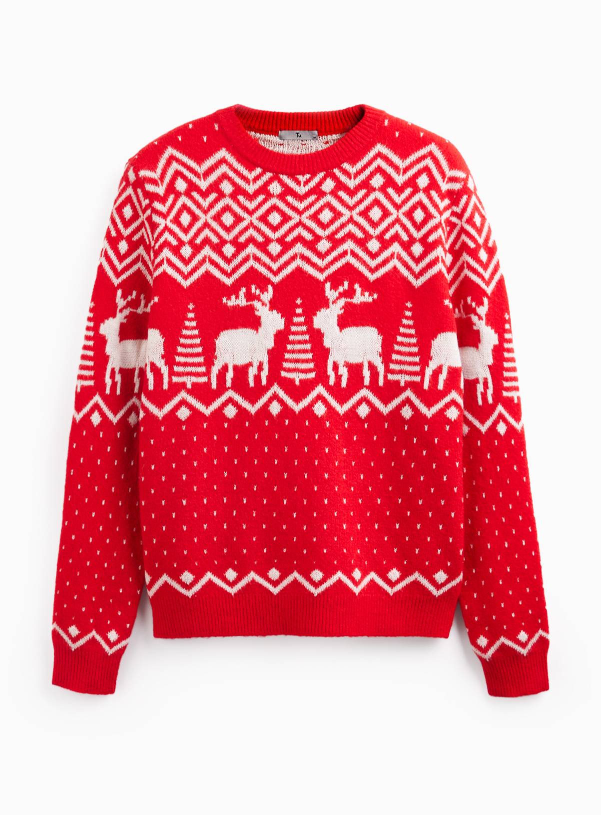 Family Matching Christmas Fairisle-Style Jumper XXXL - Image 3