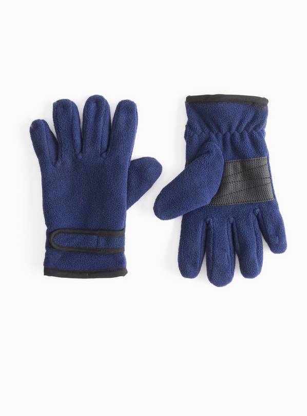 Navy Thinsulate™ Fleece Gloves 10-13 years