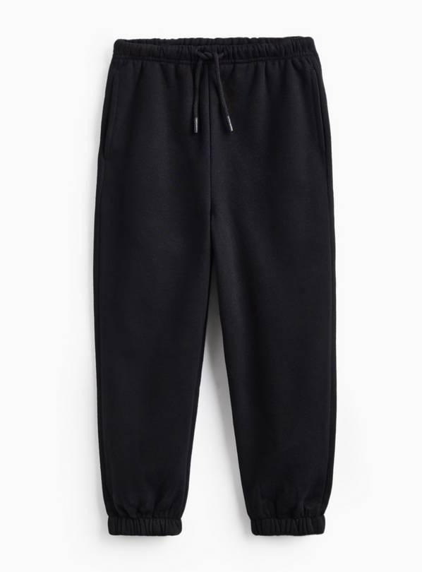 Black Cuffed Joggers 12 years