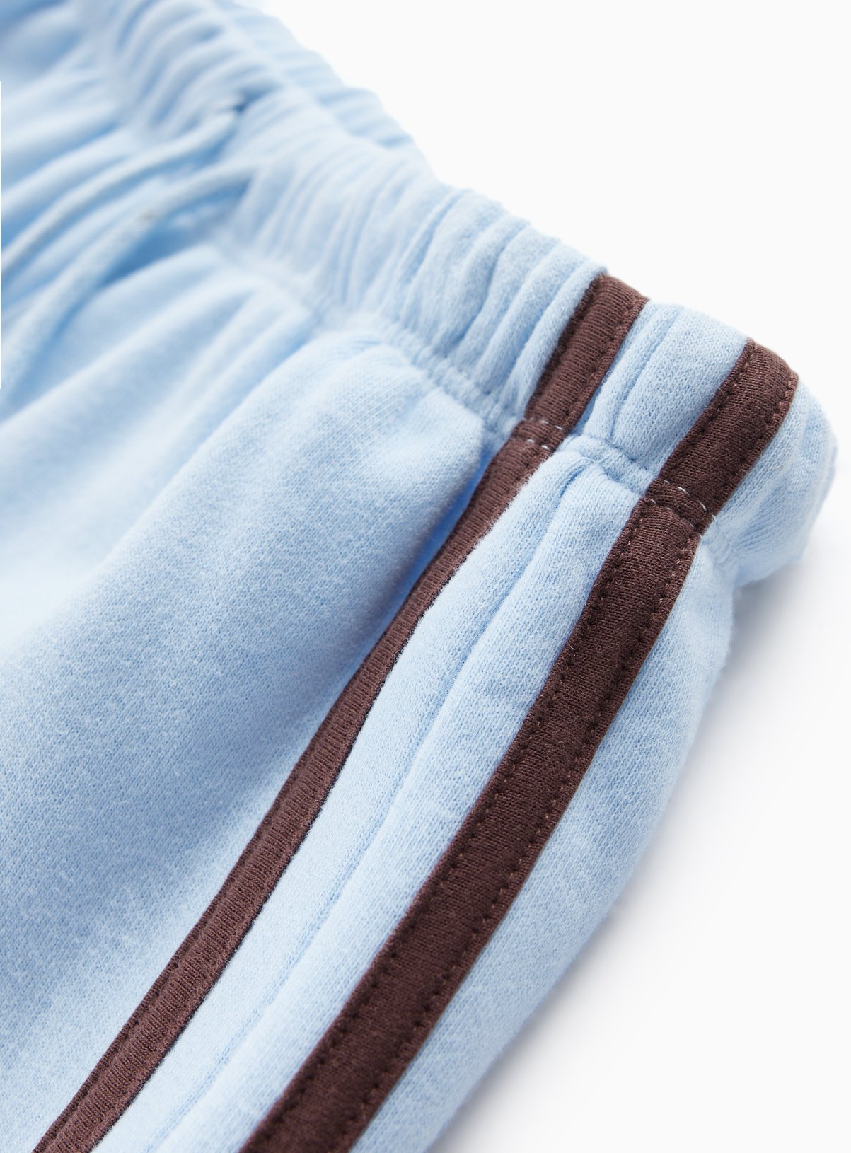 Blue Side Stripe Wide Leg Joggers 11 years - Image 2 thumbnail