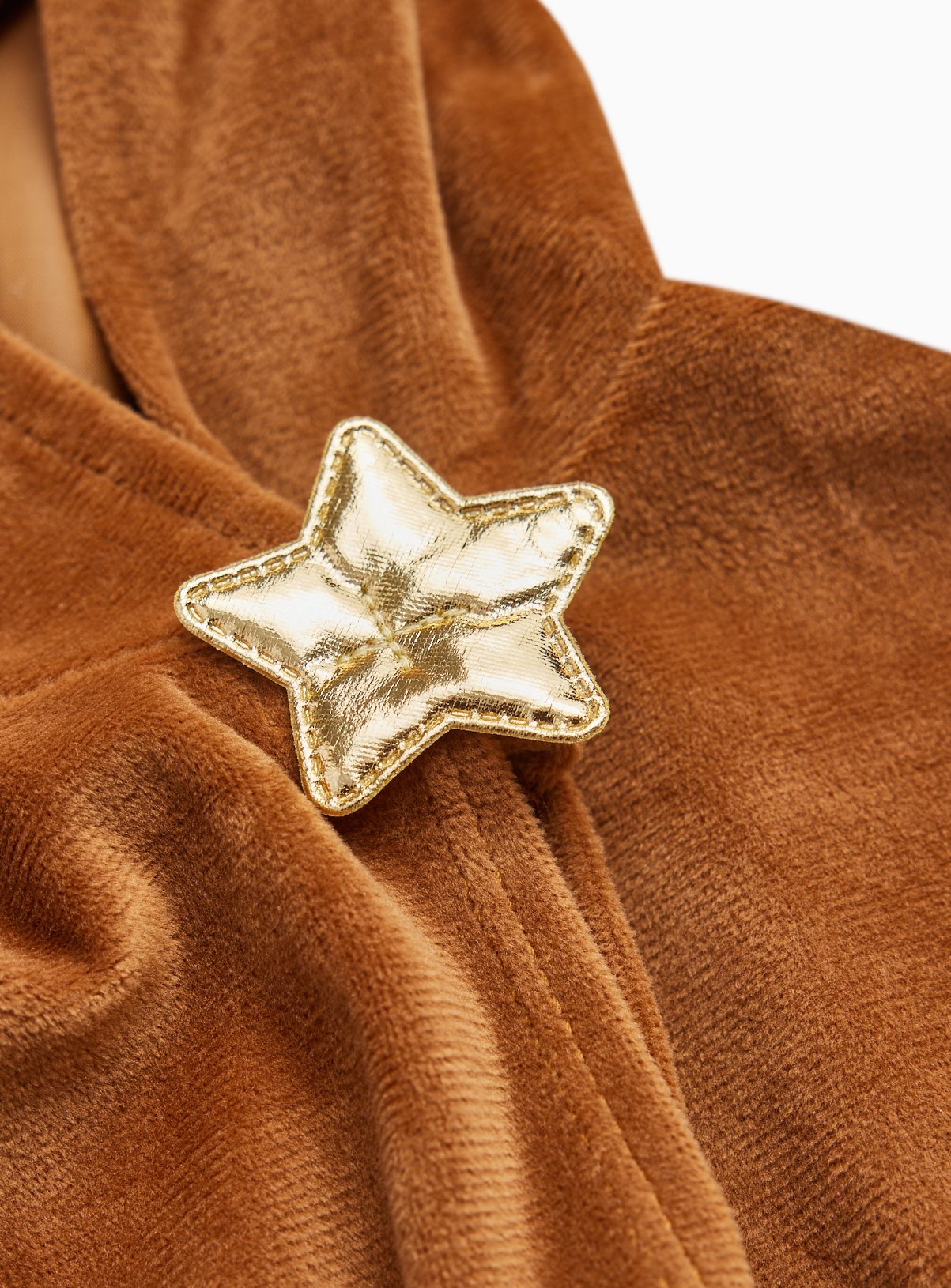 Christmas Brown Reindeer Cape One Size - Image 3 thumbnail