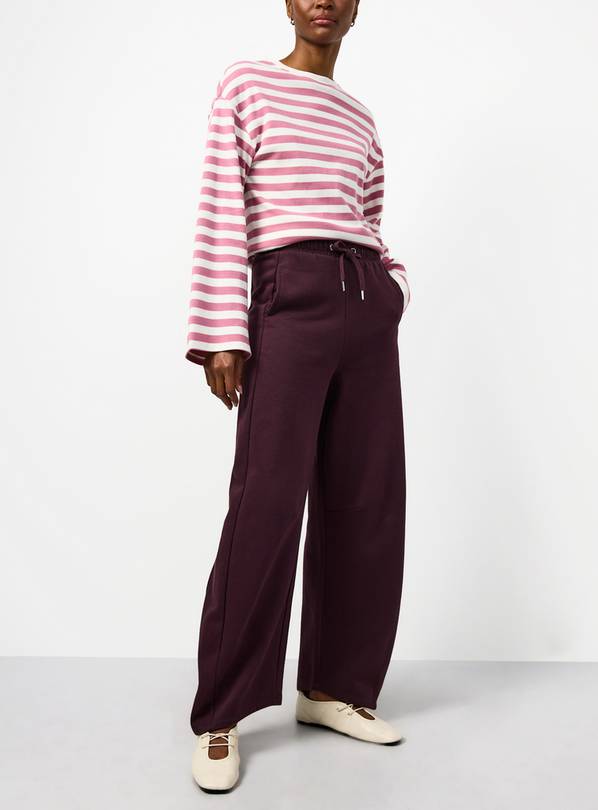 Plum Sweat Barrel Joggers XXL
