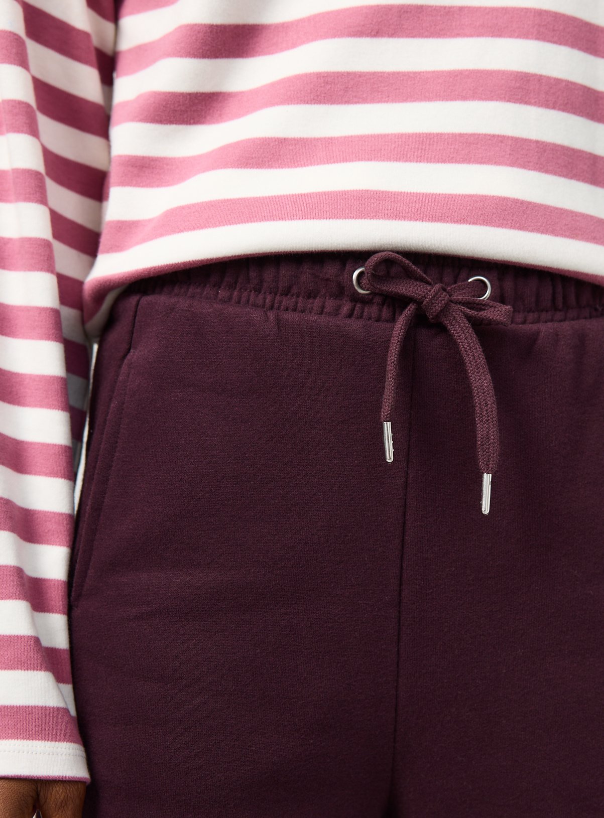Plum Sweat Barrel Joggers M - Image 3 thumbnail