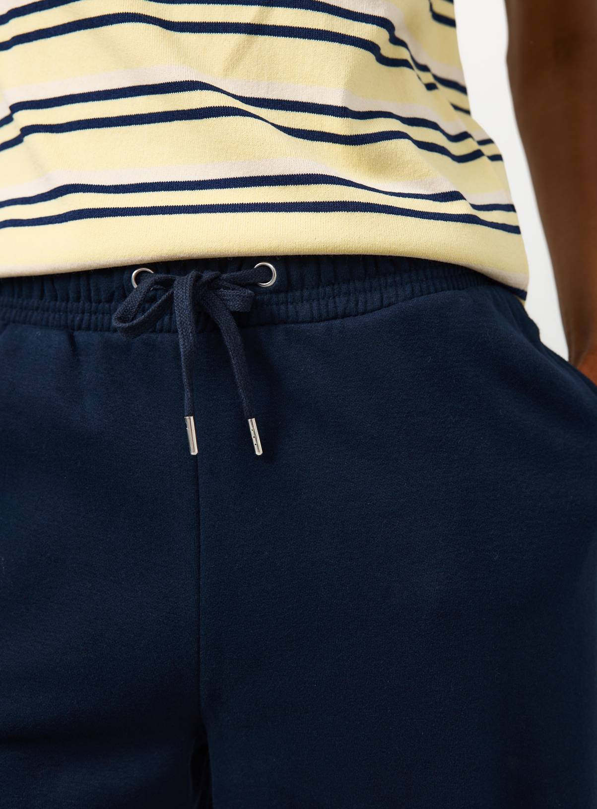 Navy Wide Leg Joggers M - Image 3