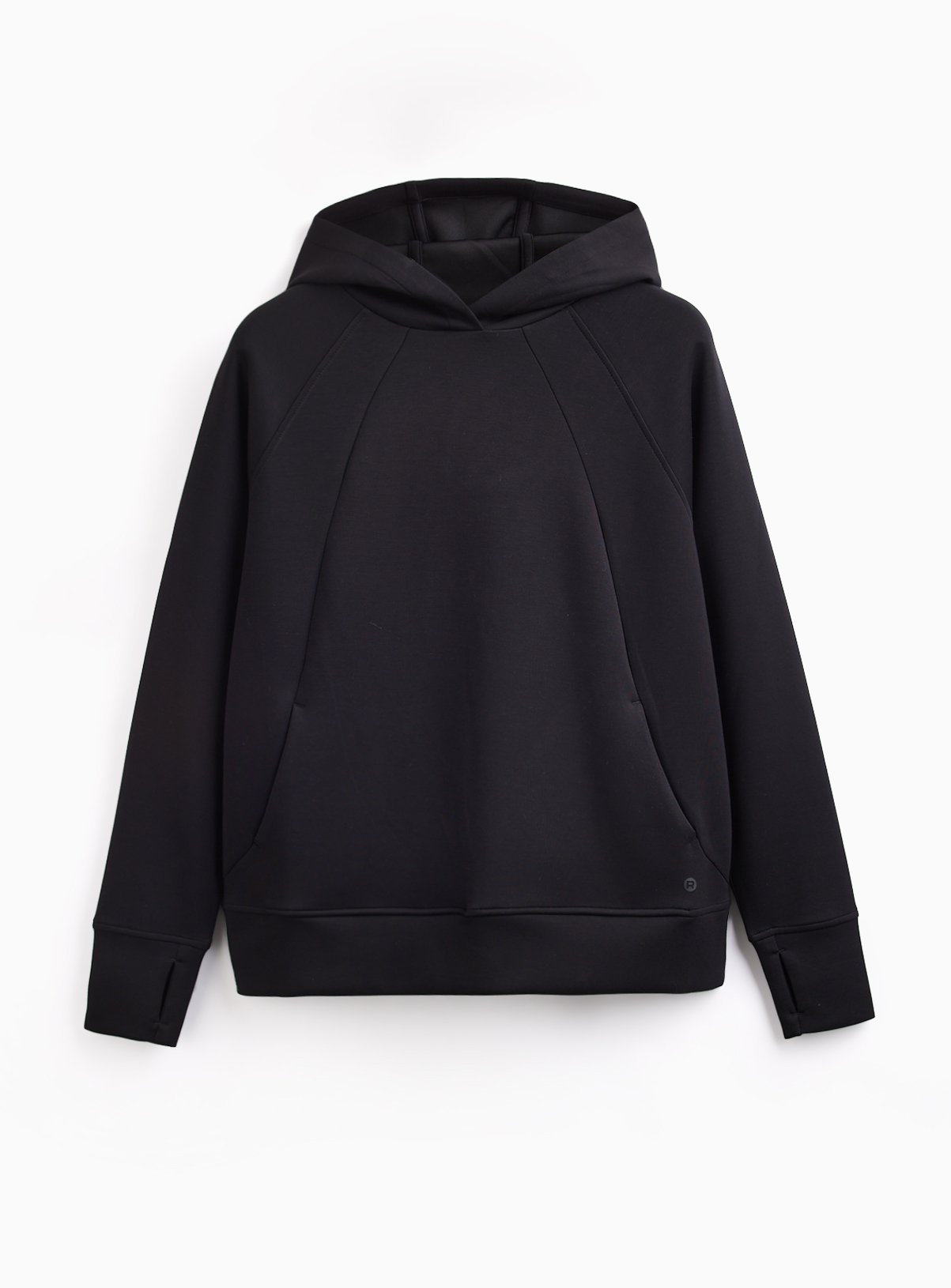 REAKTIV Black Scuba Longline Hoodie XXL - Image 3 thumbnail