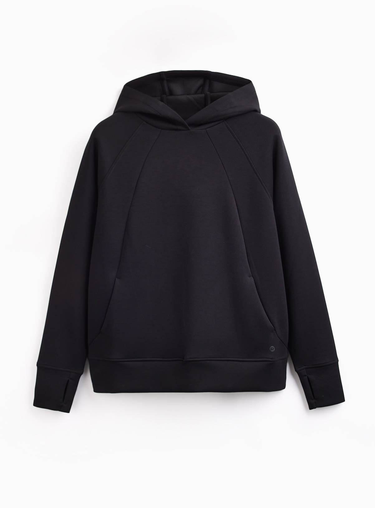 REAKTIV Black Scuba Longline Hoodie XXL - Image 3