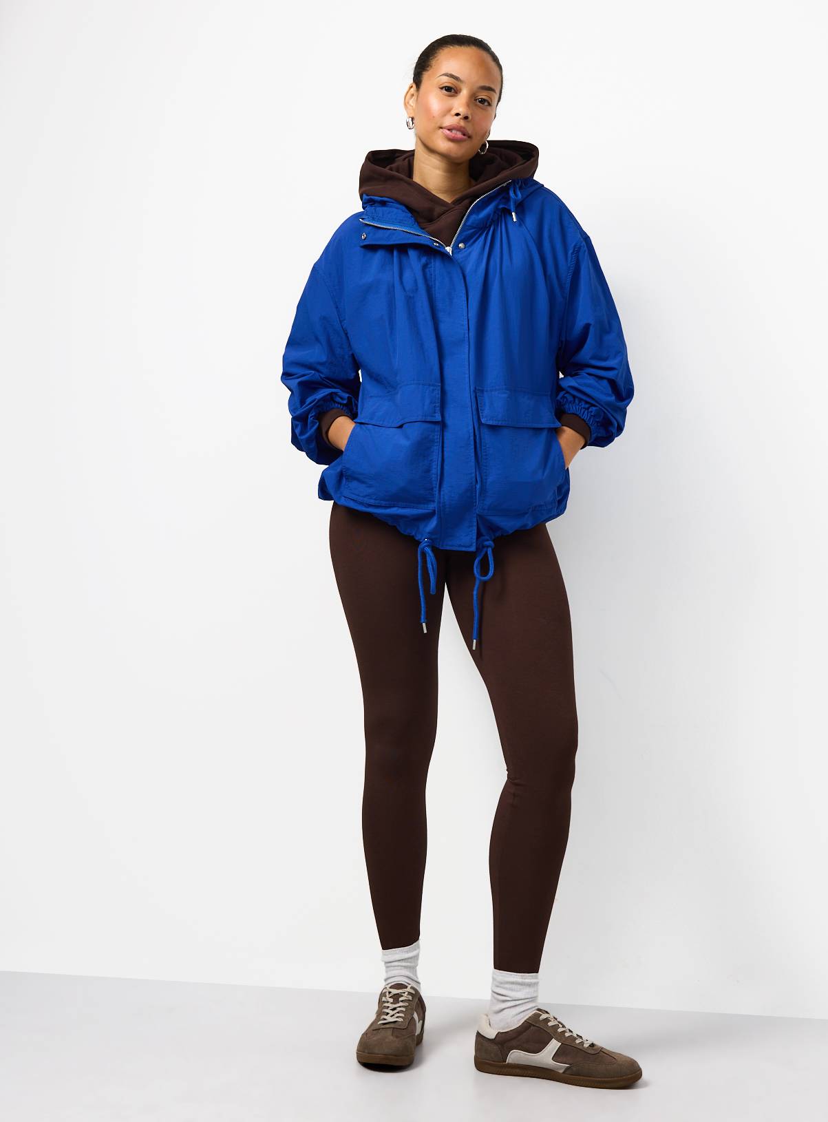 Brown Modal Leggings XL - Image 2
