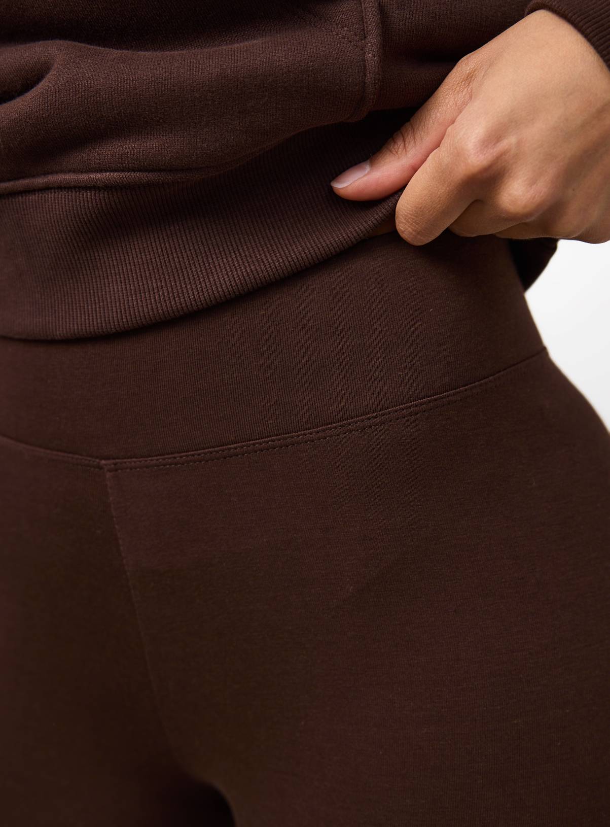 Brown Modal Leggings XL - Image 3