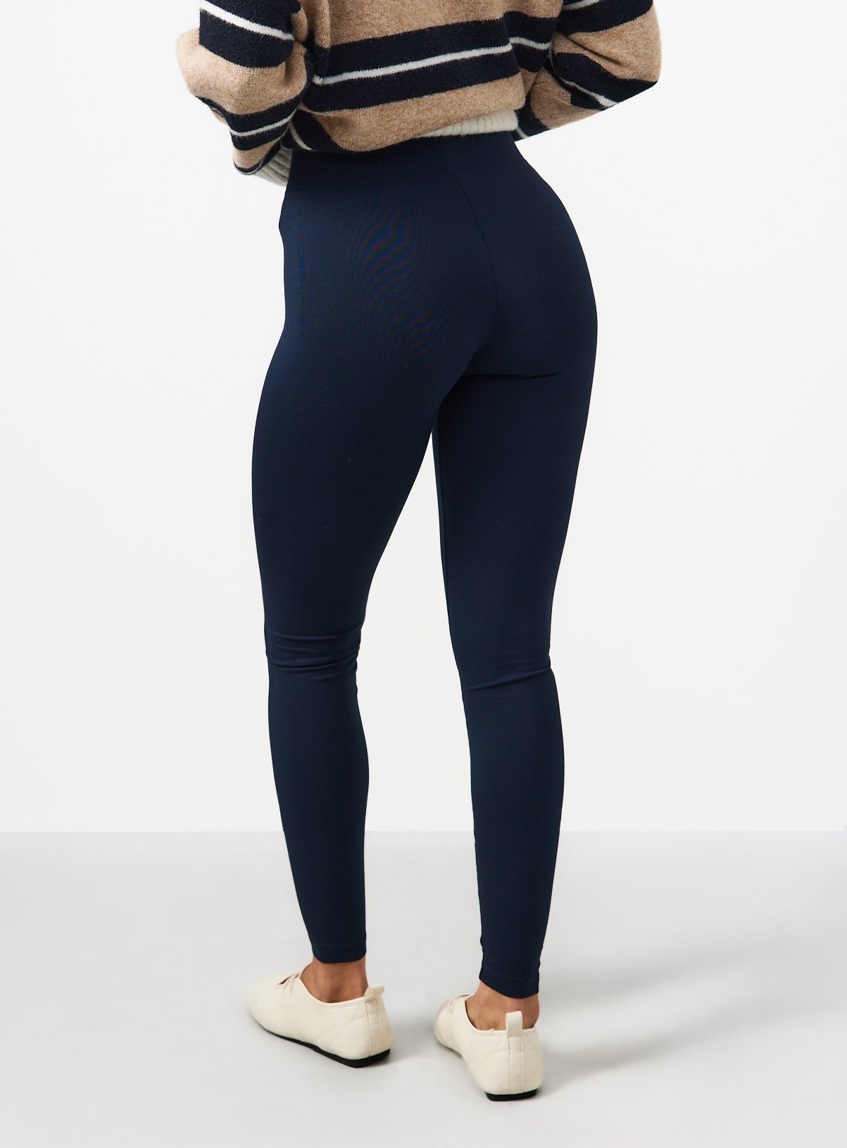 Navy Modal Leggings XL - Image 4 thumbnail