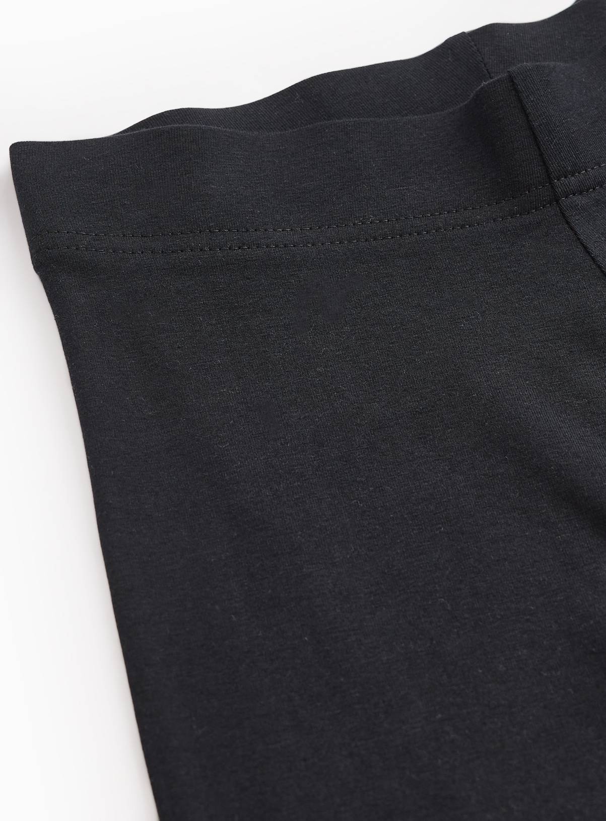 Black Cotton Rich Full Length Core Leggings 2 Pack  S - Image 4