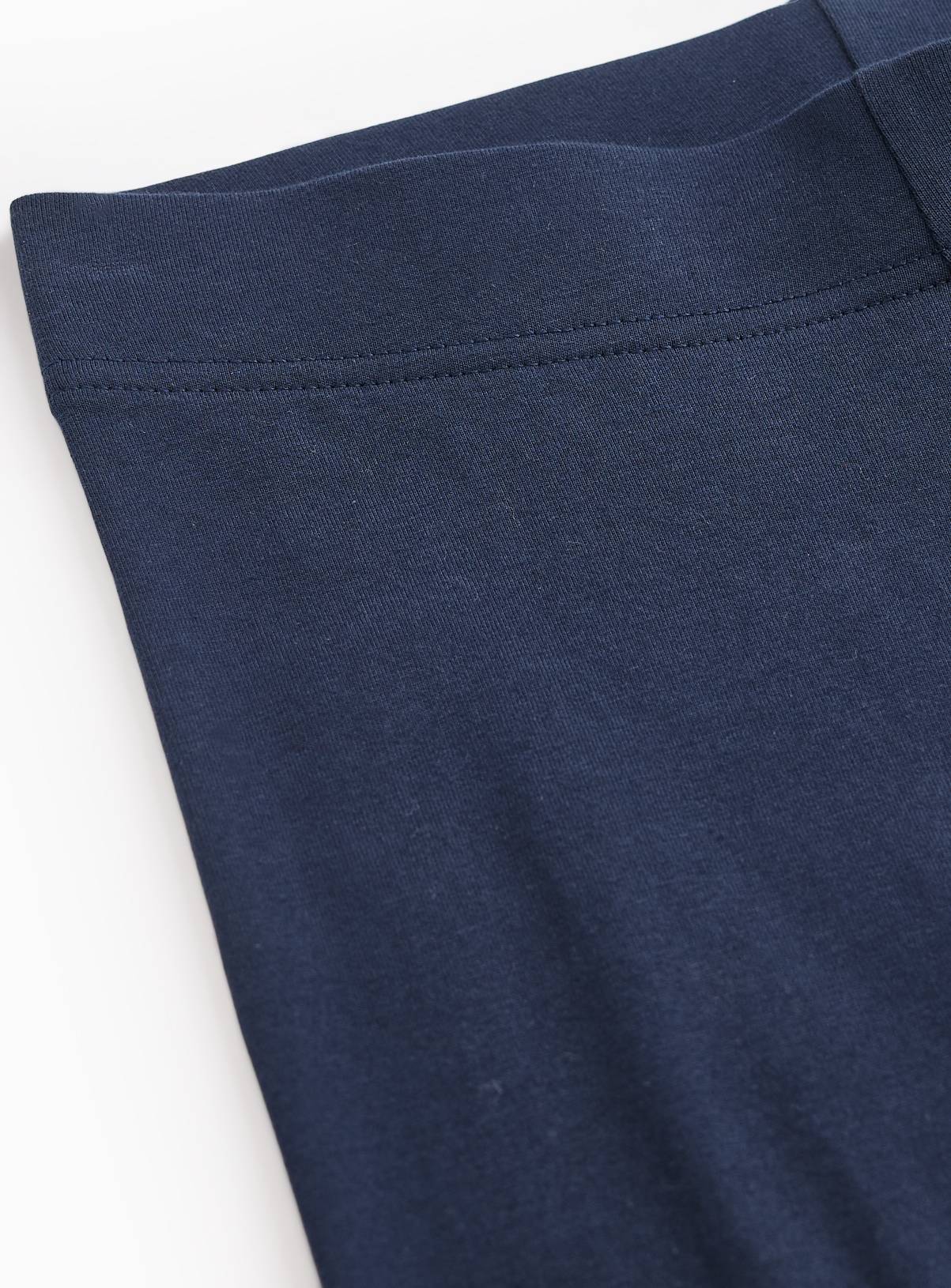 Navy Cotton Rich Full Length Core Leggings 2 Pack  L - Image 4