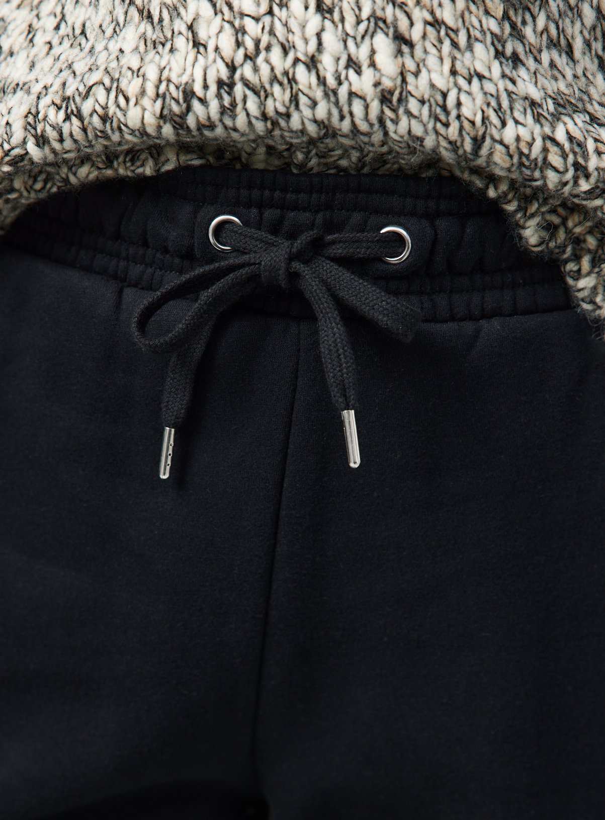 Black Tapered Joggers XS - Image 3 thumbnail