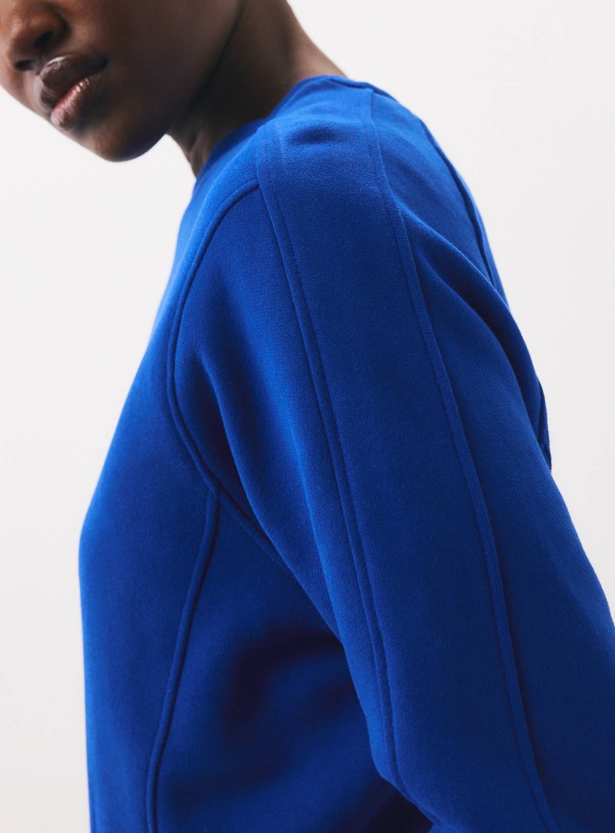 Blue Pure Cotton Sweatshirt M - Image 2
