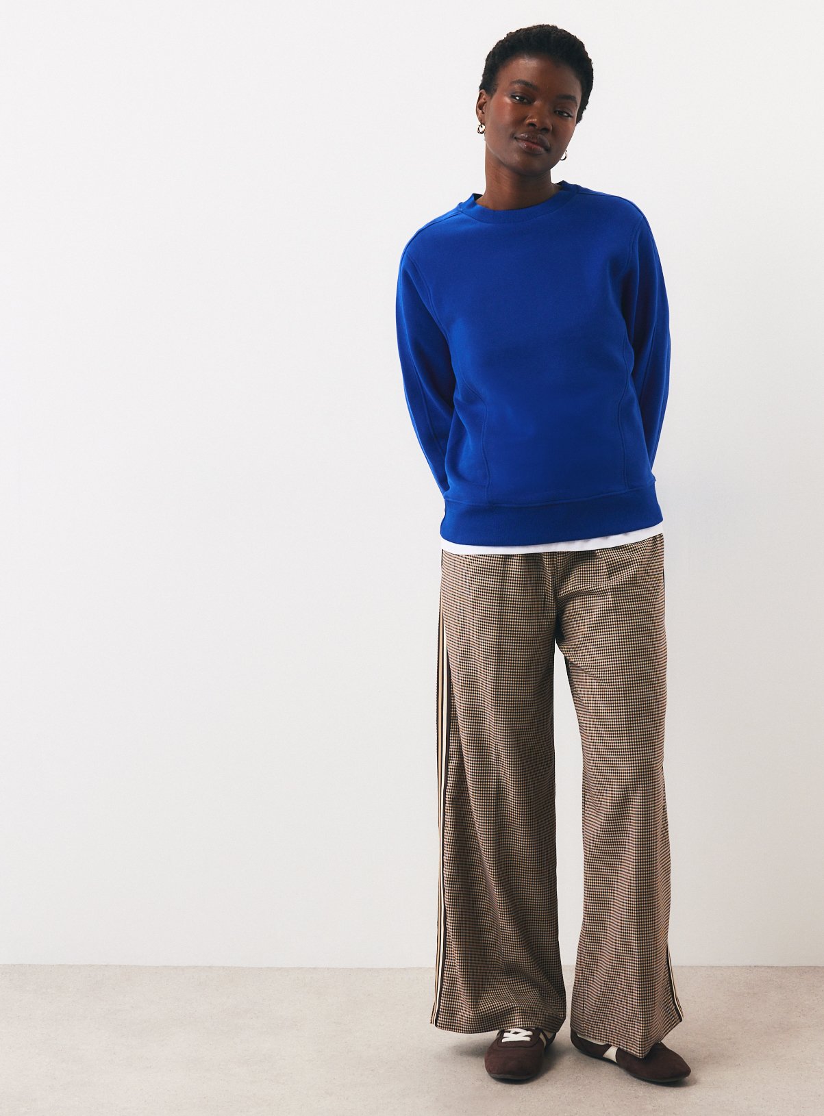 Blue Pure Cotton Sweatshirt M - Image 3 thumbnail