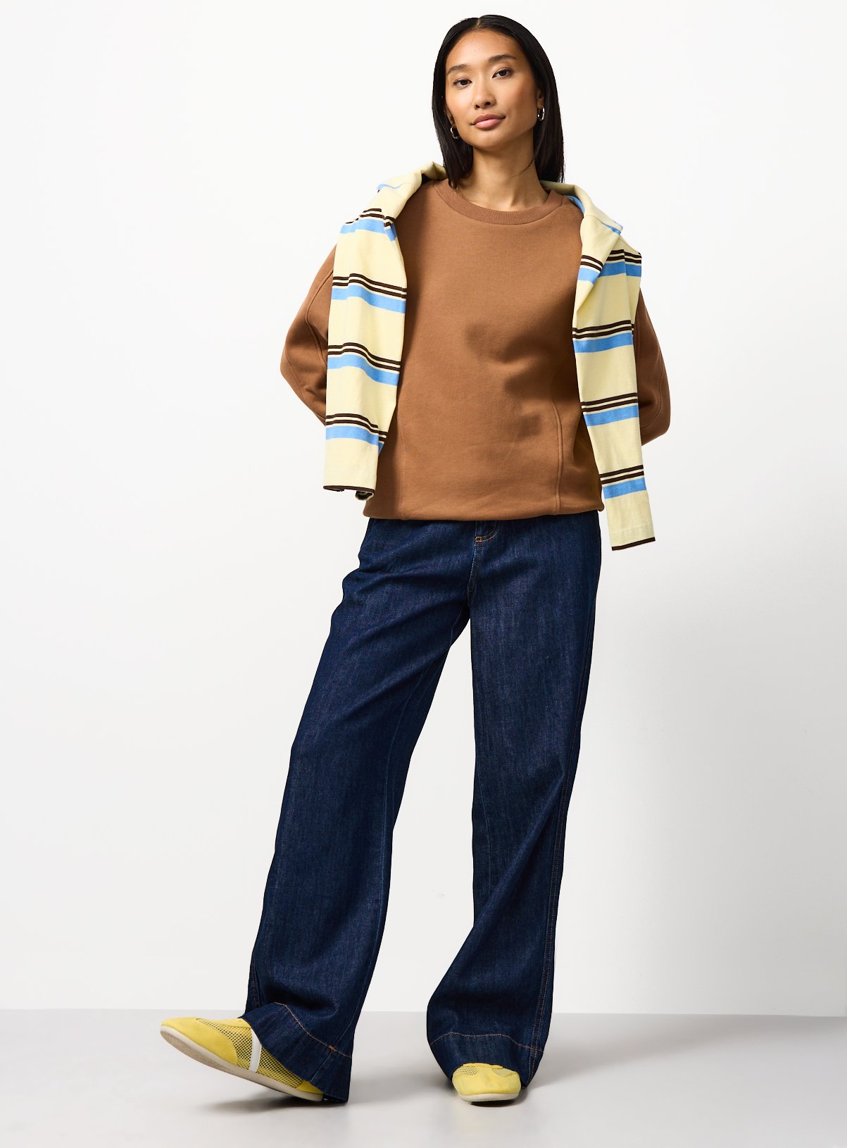 Tan Pure Cotton Sweatshirt XXL - Image 2 thumbnail