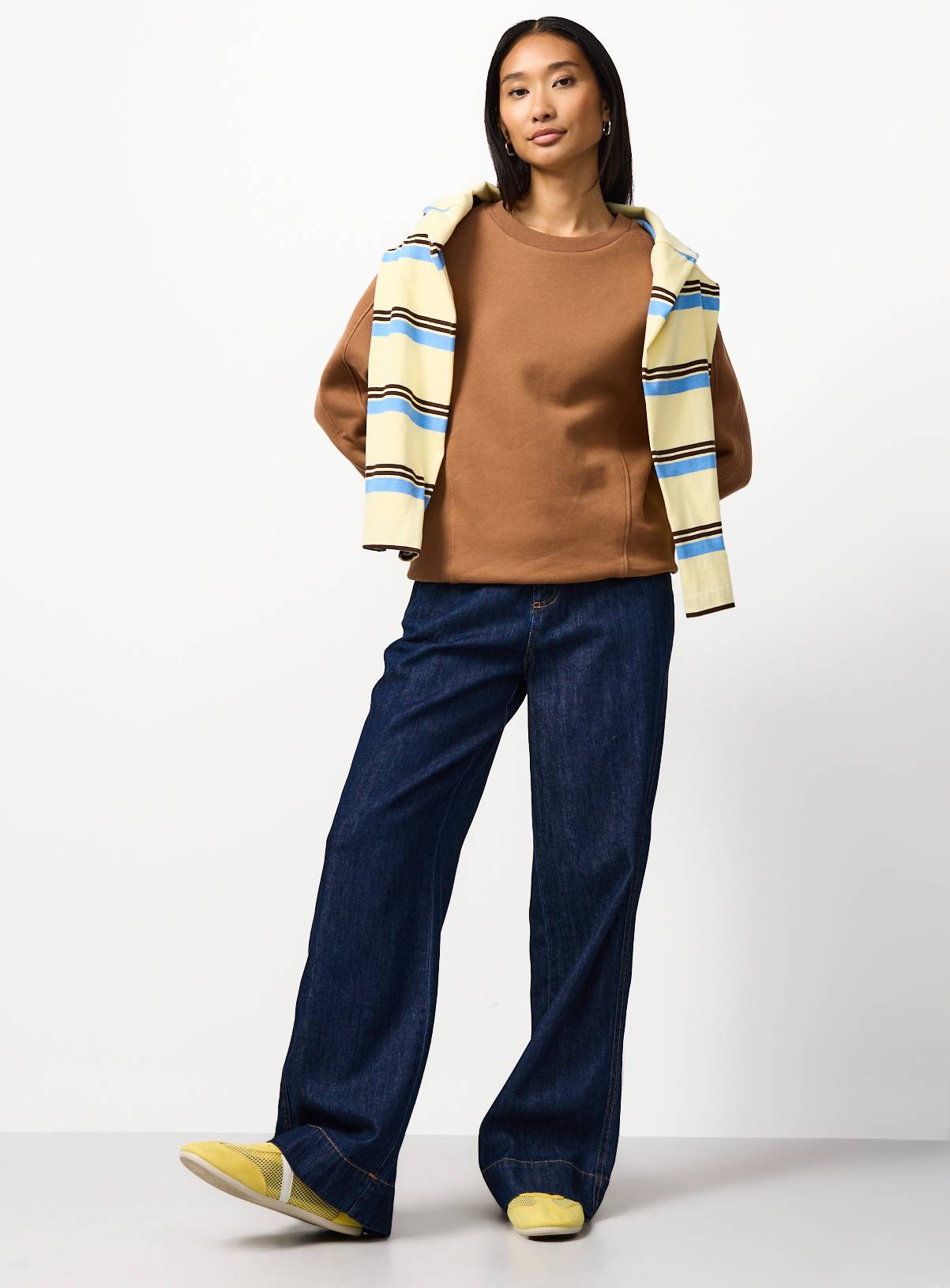 Tan Pure Cotton Sweatshirt XXL - Image 2