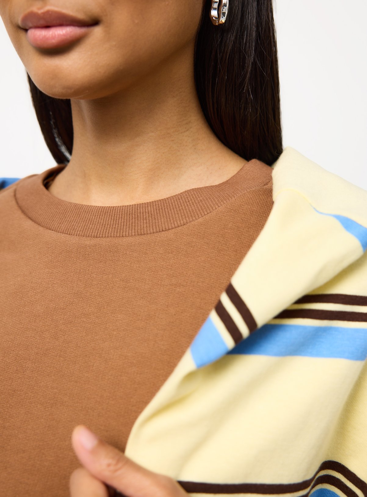 Tan Pure Cotton Sweatshirt XXL - Image 3 thumbnail