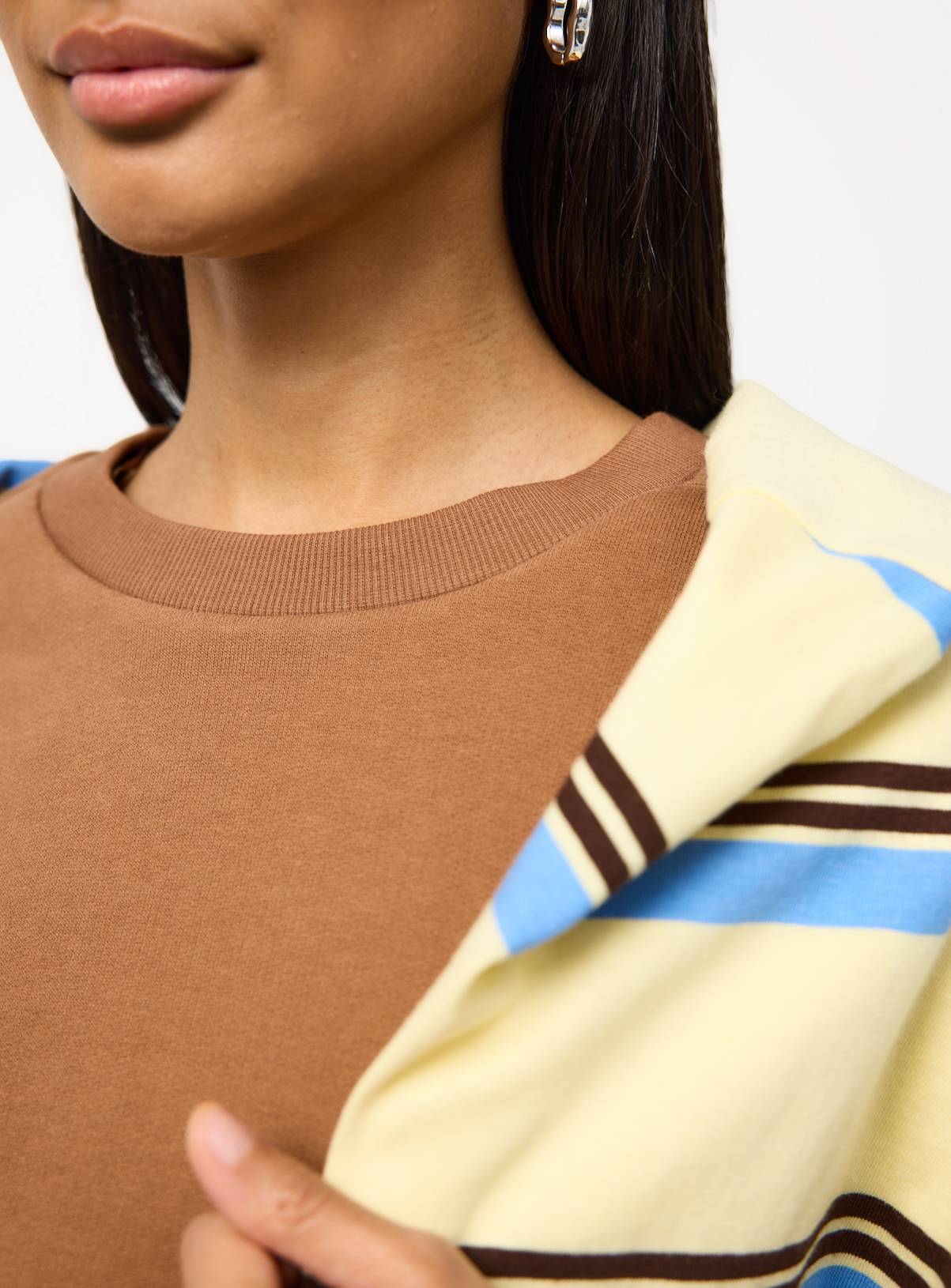 Tan Pure Cotton Sweatshirt XXL - Image 3