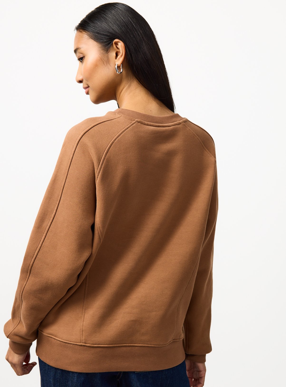 Tan Pure Cotton Sweatshirt XXL - Image 4 thumbnail