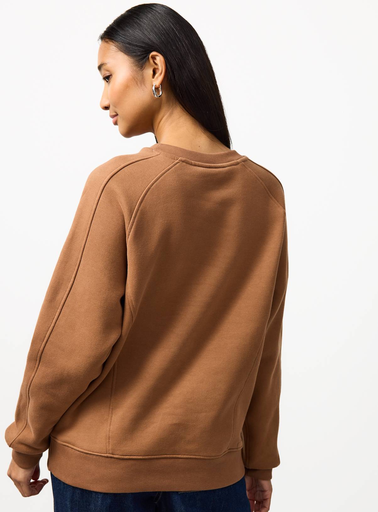 Tan Pure Cotton Sweatshirt XXL - Image 4