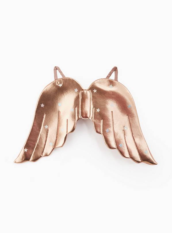 Rose Gold Angel Wings One Size