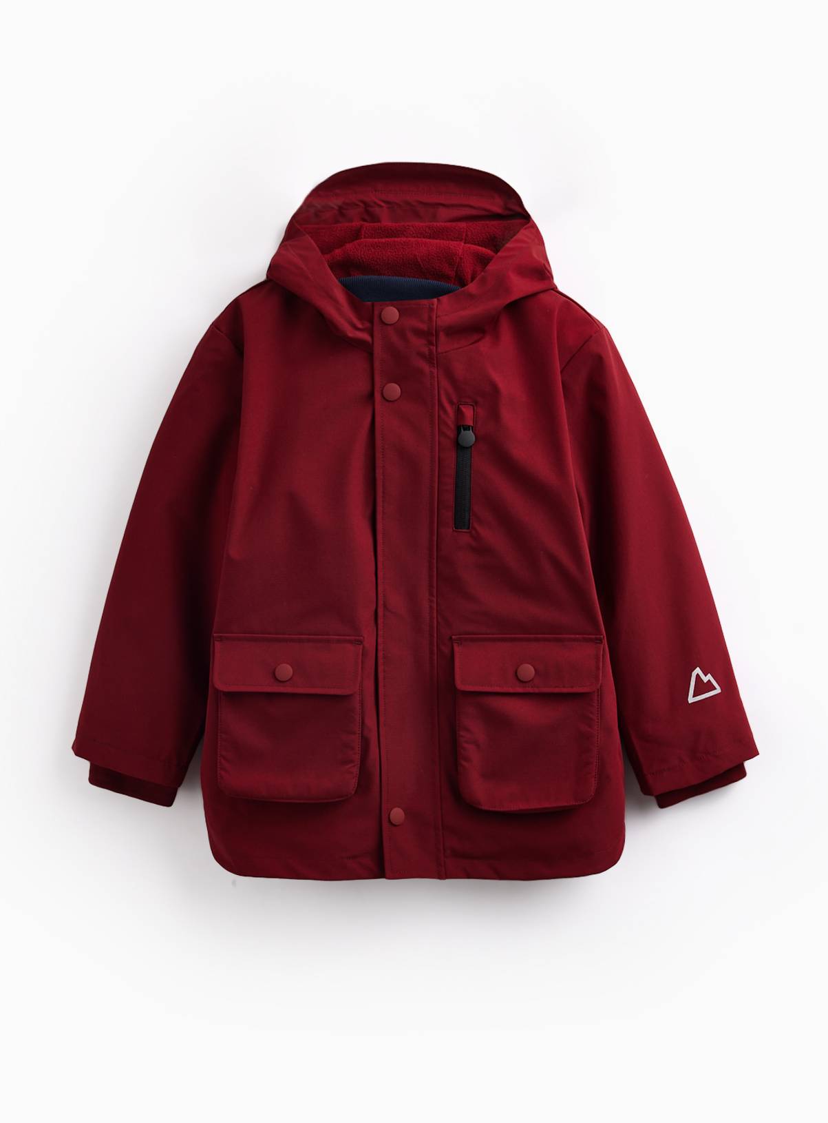 Red 3-in-1 Shower Resistant Jacket 2-3 years - Image 1