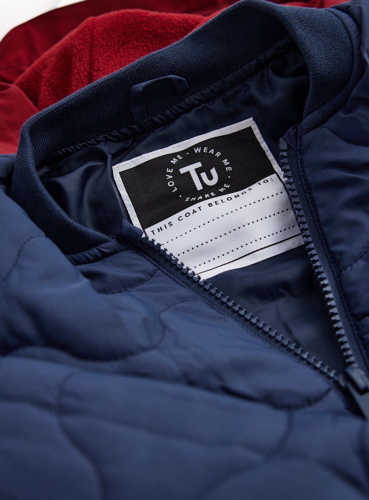 Red 3-in-1 Shower Resistant Jacket 2-3 years - Image 4 thumbnail