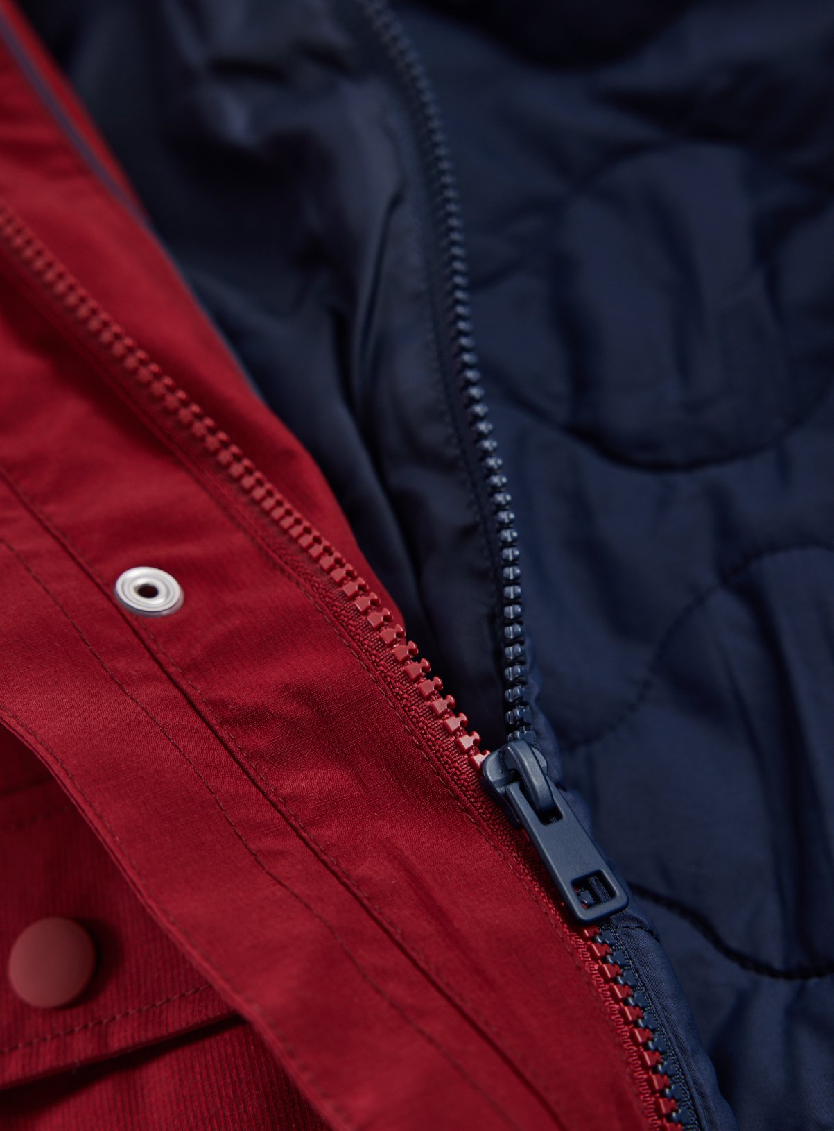 Red 3-in-1 Shower Resistant Jacket 2-3 years - Image 5 thumbnail