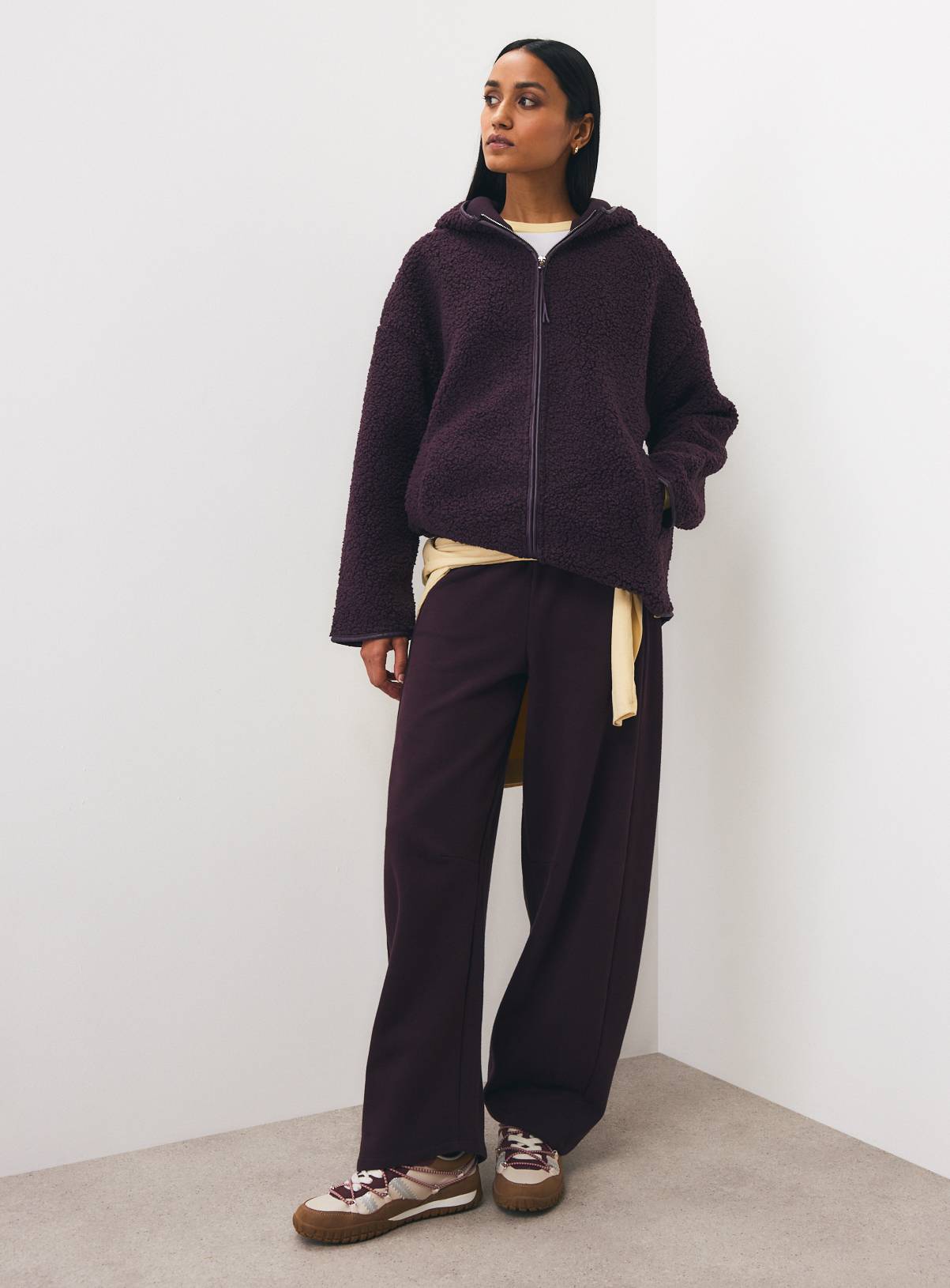 Plum Borg Hooded Full Zip Jacket XXL - Image 2