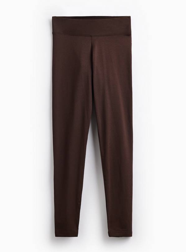 PETITE Brown Modal Leggings XL