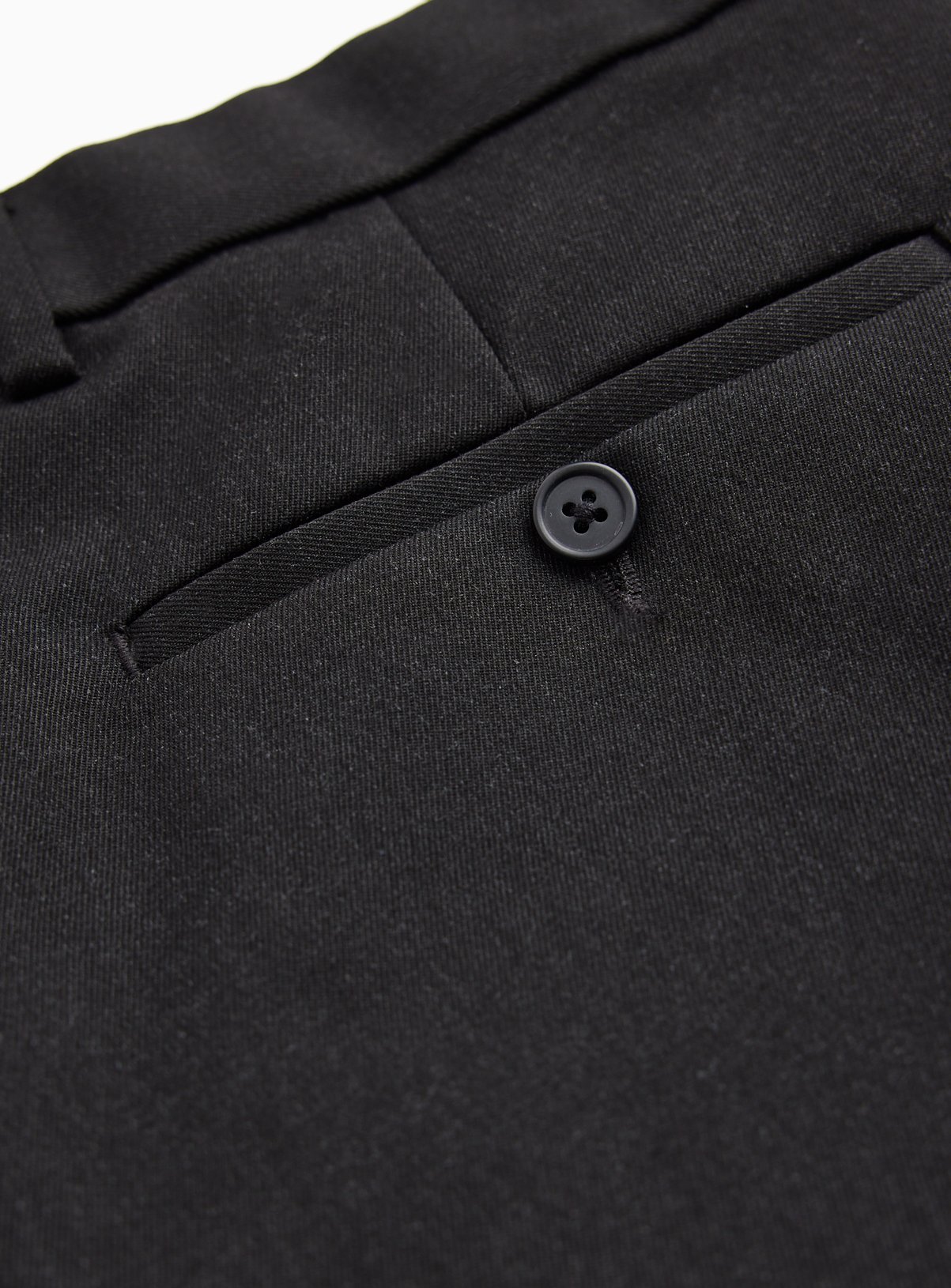 Grey Twill Regular Fit Trousers W42 L29 - Image 2 thumbnail