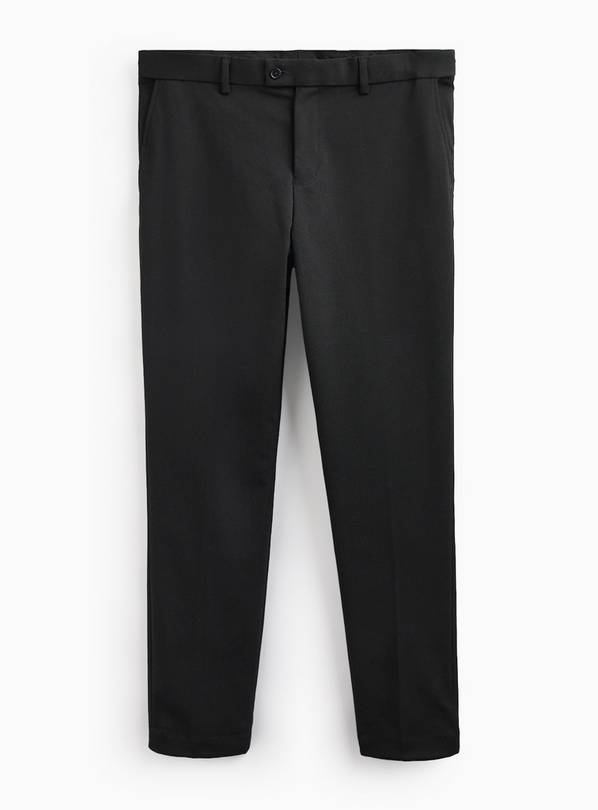Grey Twill Slim Fit Trousers W38 L31
