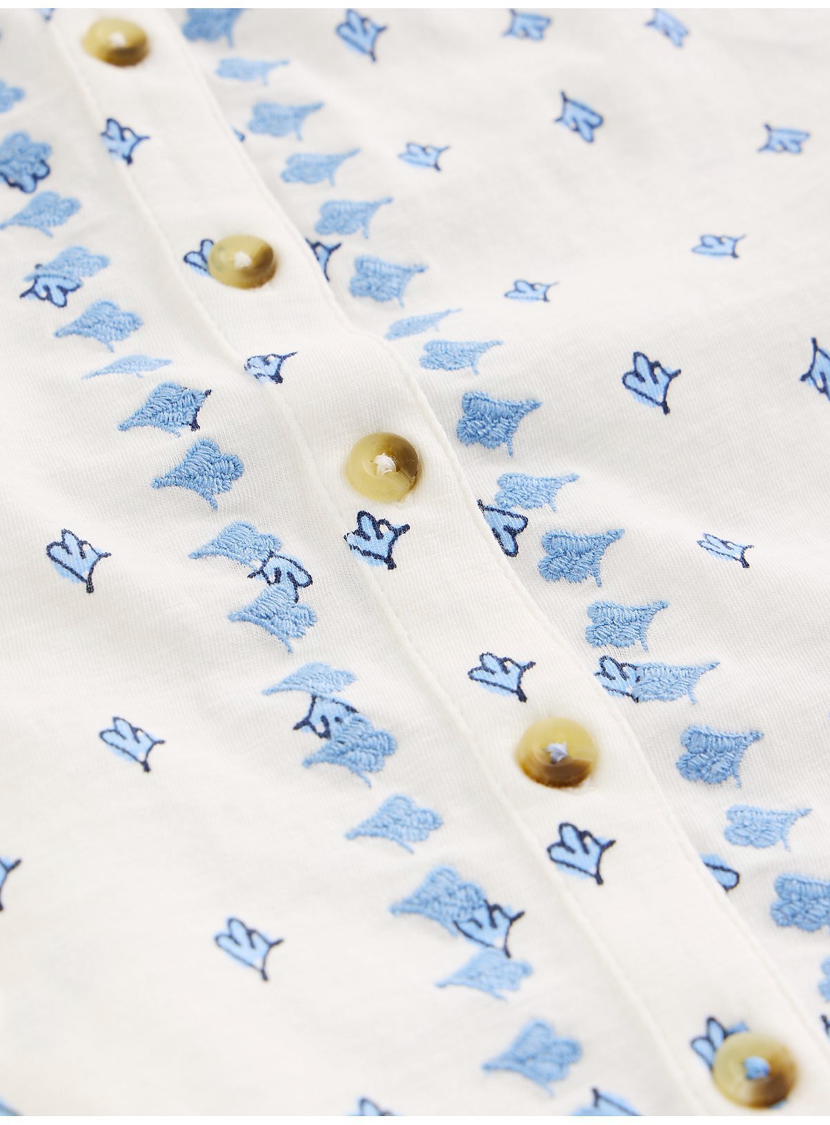 WHITE STUFF Amy Embroidered Sleeveless Shirt 8 - Image 6 thumbnail