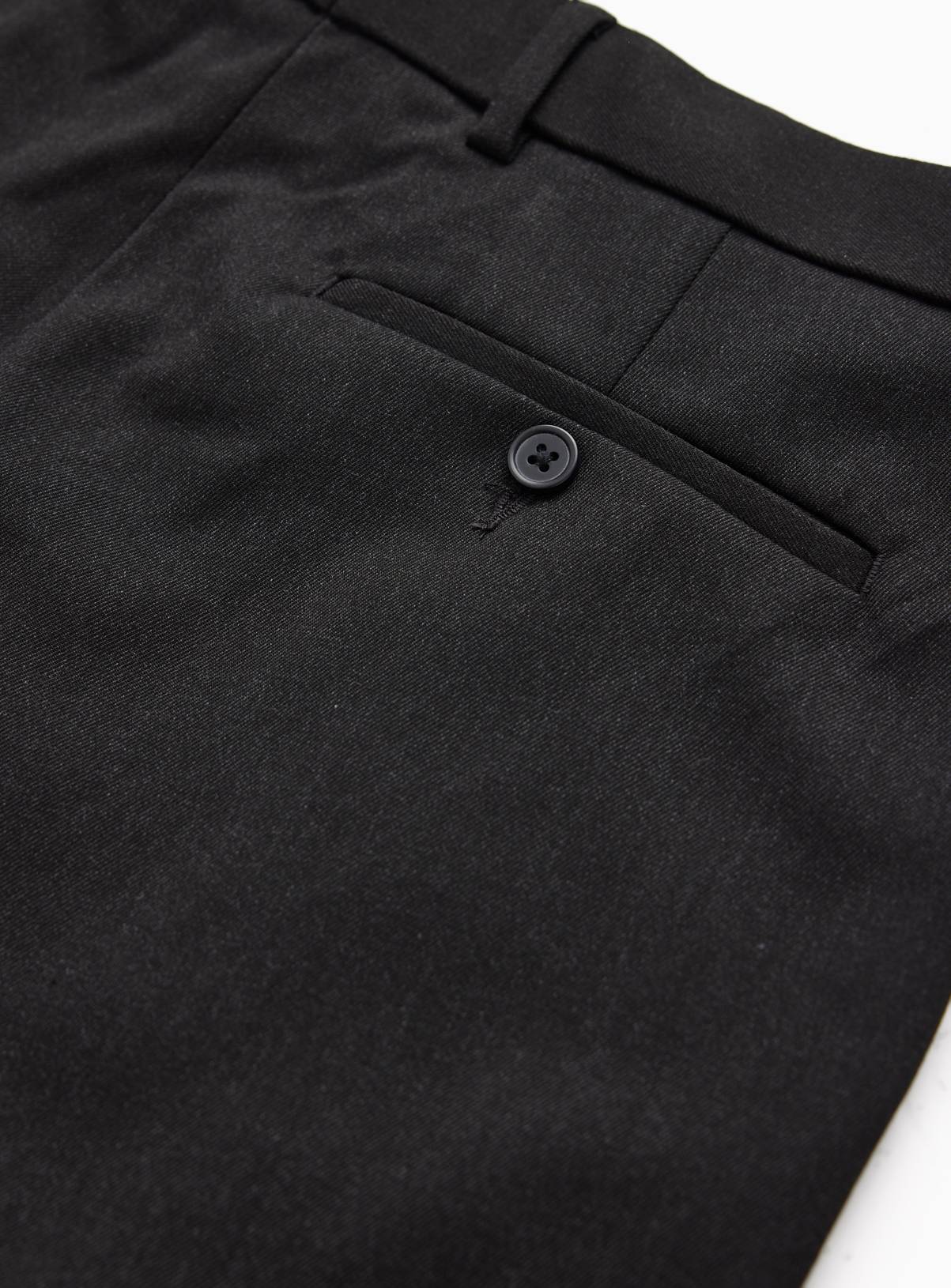 2 Pack Grey Slim Fit Twill Trousers W42 L29 - Image 4