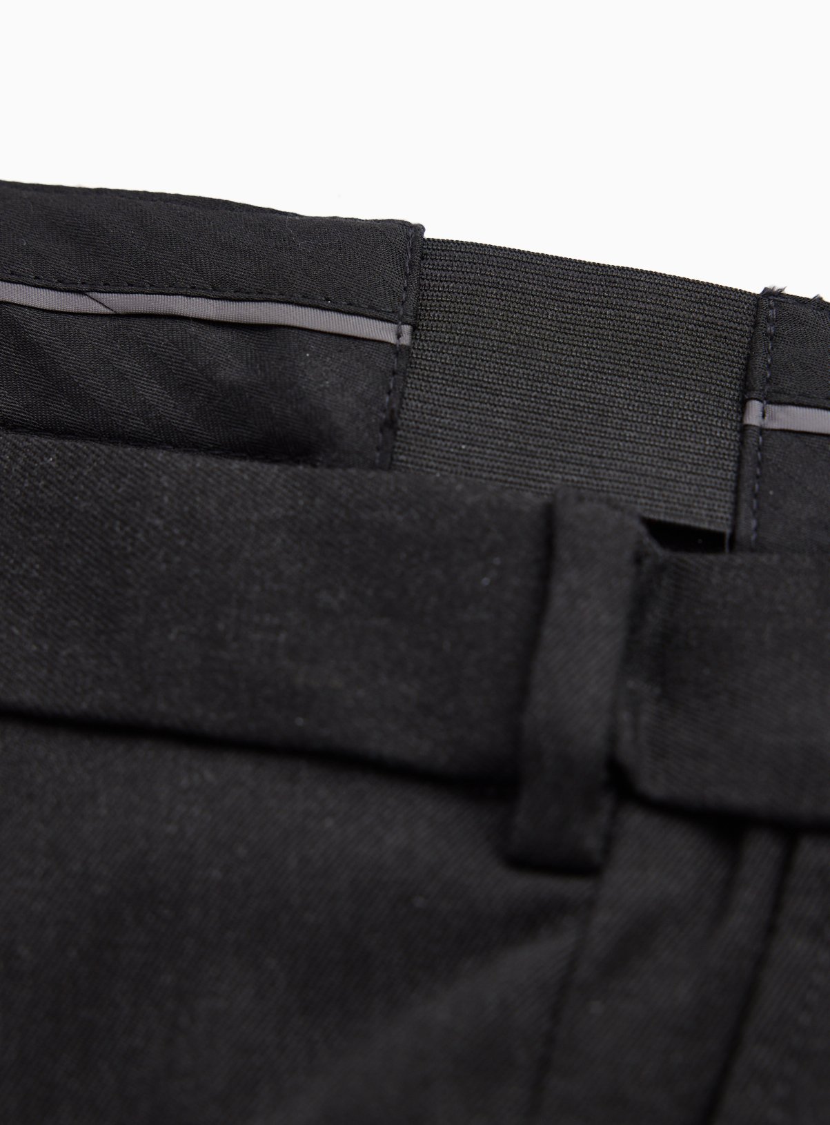 2 Pack Grey Slim Fit Twill Trousers W42 L29 - Image 5 thumbnail