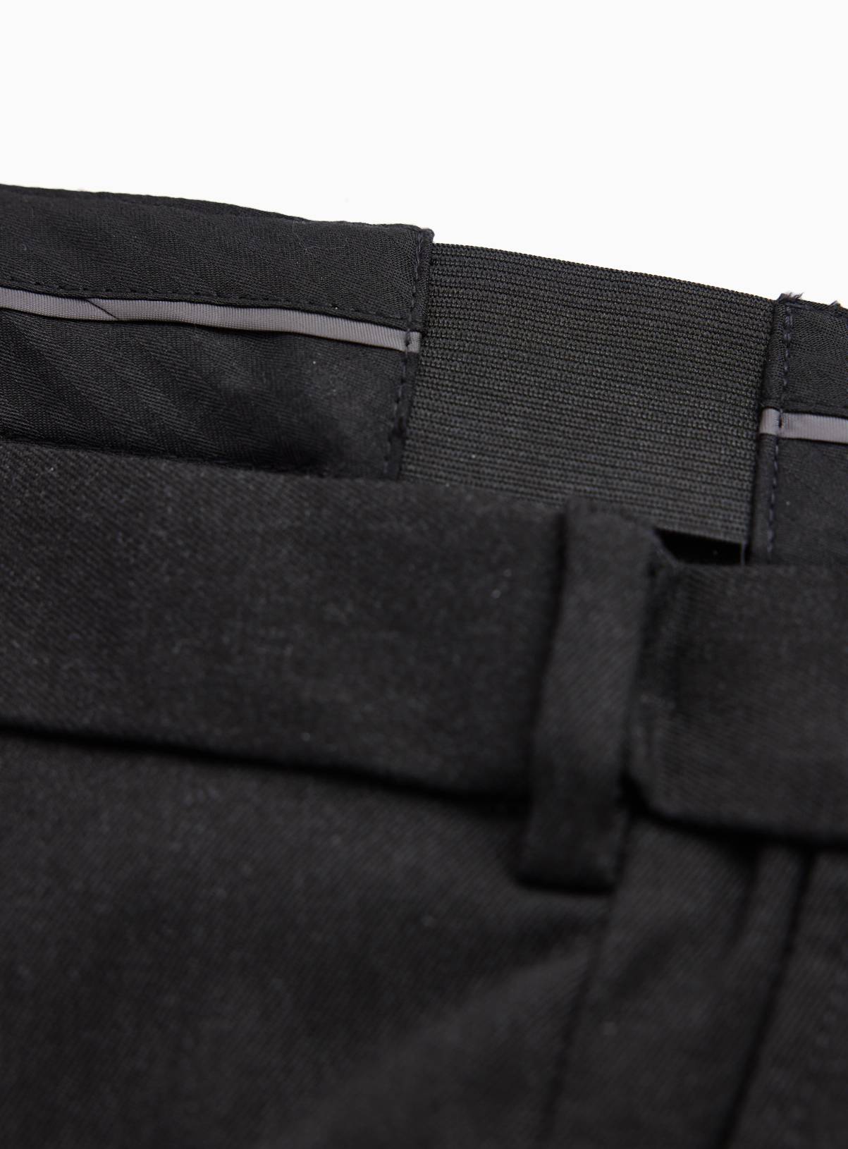 2 Pack Grey Slim Fit Twill Trousers W42 L29 - Image 5