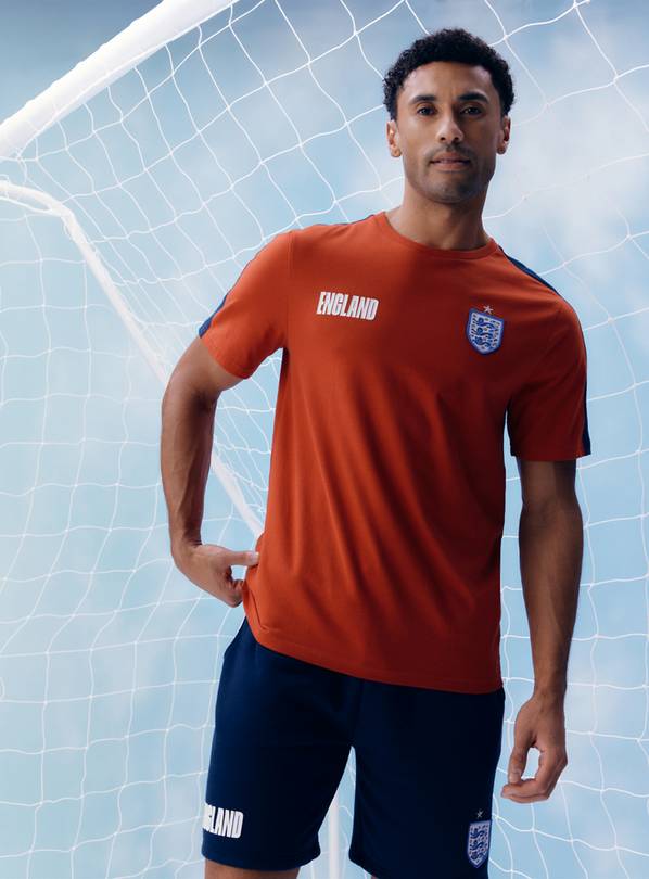 Red Official FA England Graphic T-Shirt XXXL