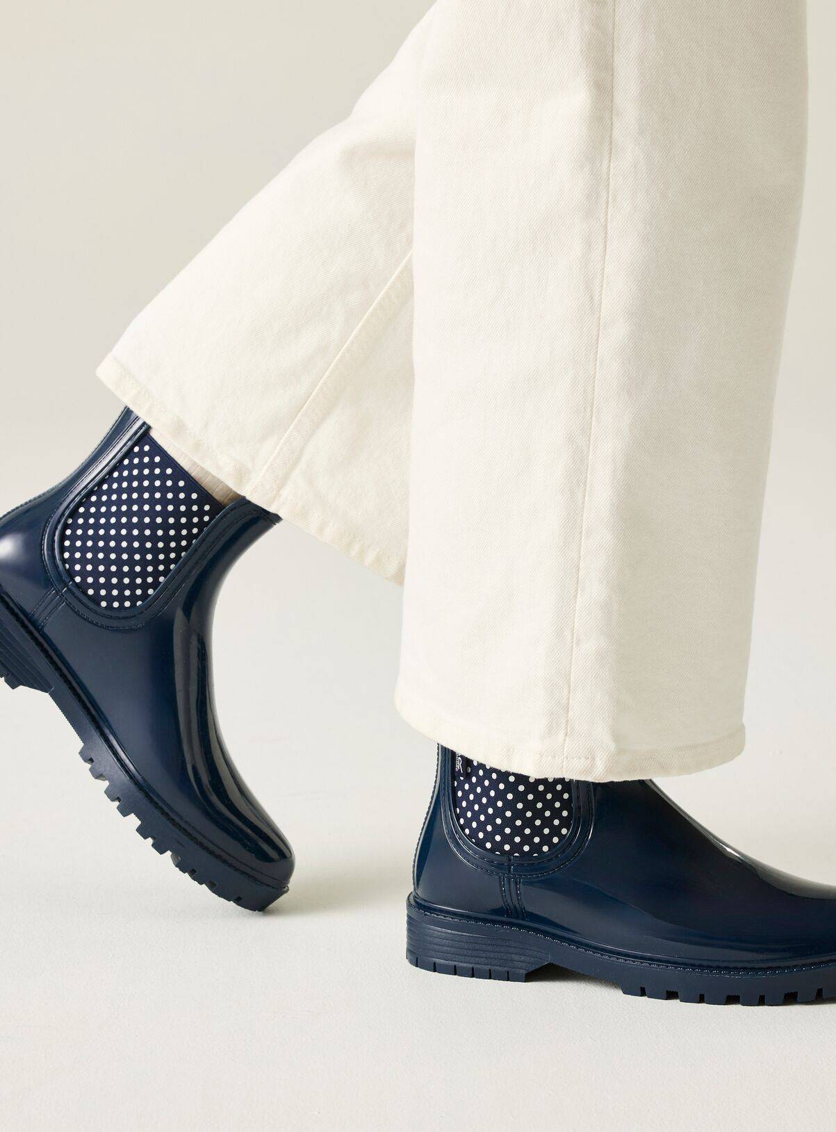 REGATTA Womens Harriett Ankle Wellies Navy 3 - Image 1