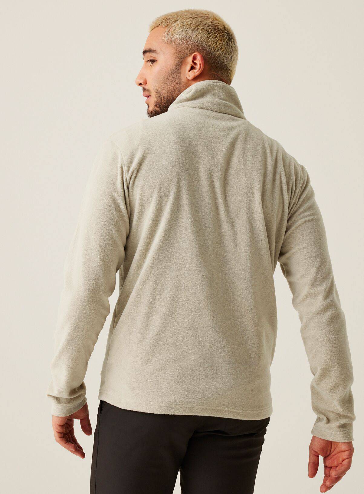 REGATTA Thompson Half Zip Fleece Stone XXL - Image 3