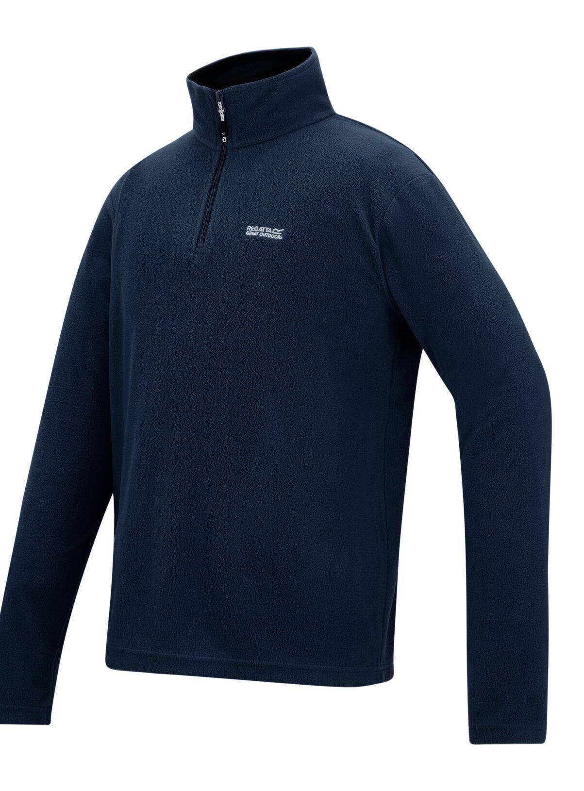 REGATTA Thompson Half Zip Fleece Navy XXXL - Image 5