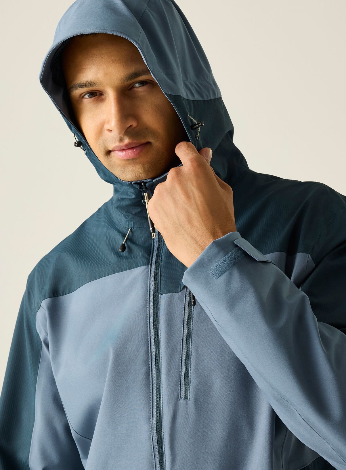 REGATTA Highton Stretch Waterproof Jacket Blue XXL - Image 5 thumbnail