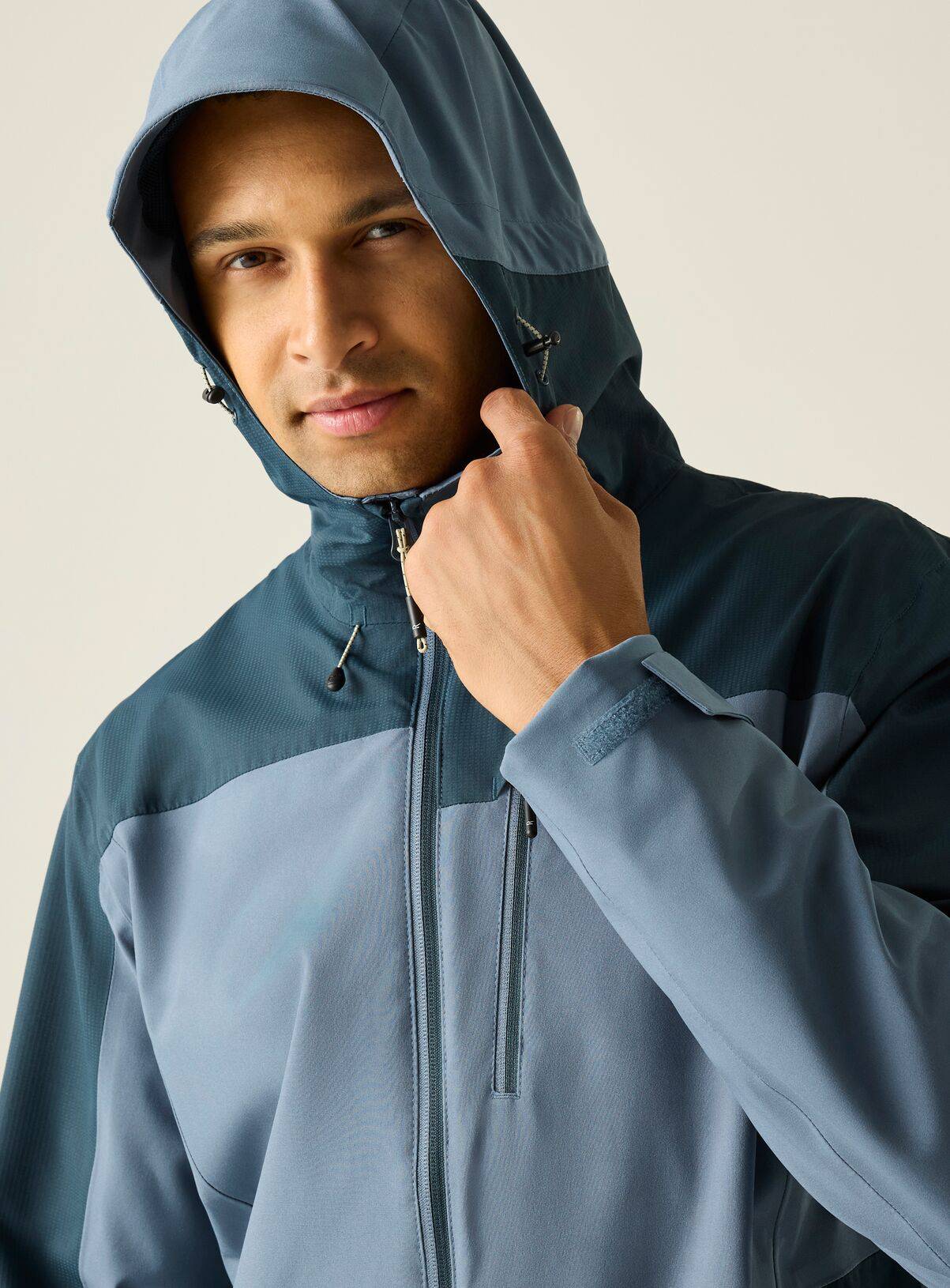 REGATTA Highton Stretch Waterproof Jacket Blue XXL - Image 5