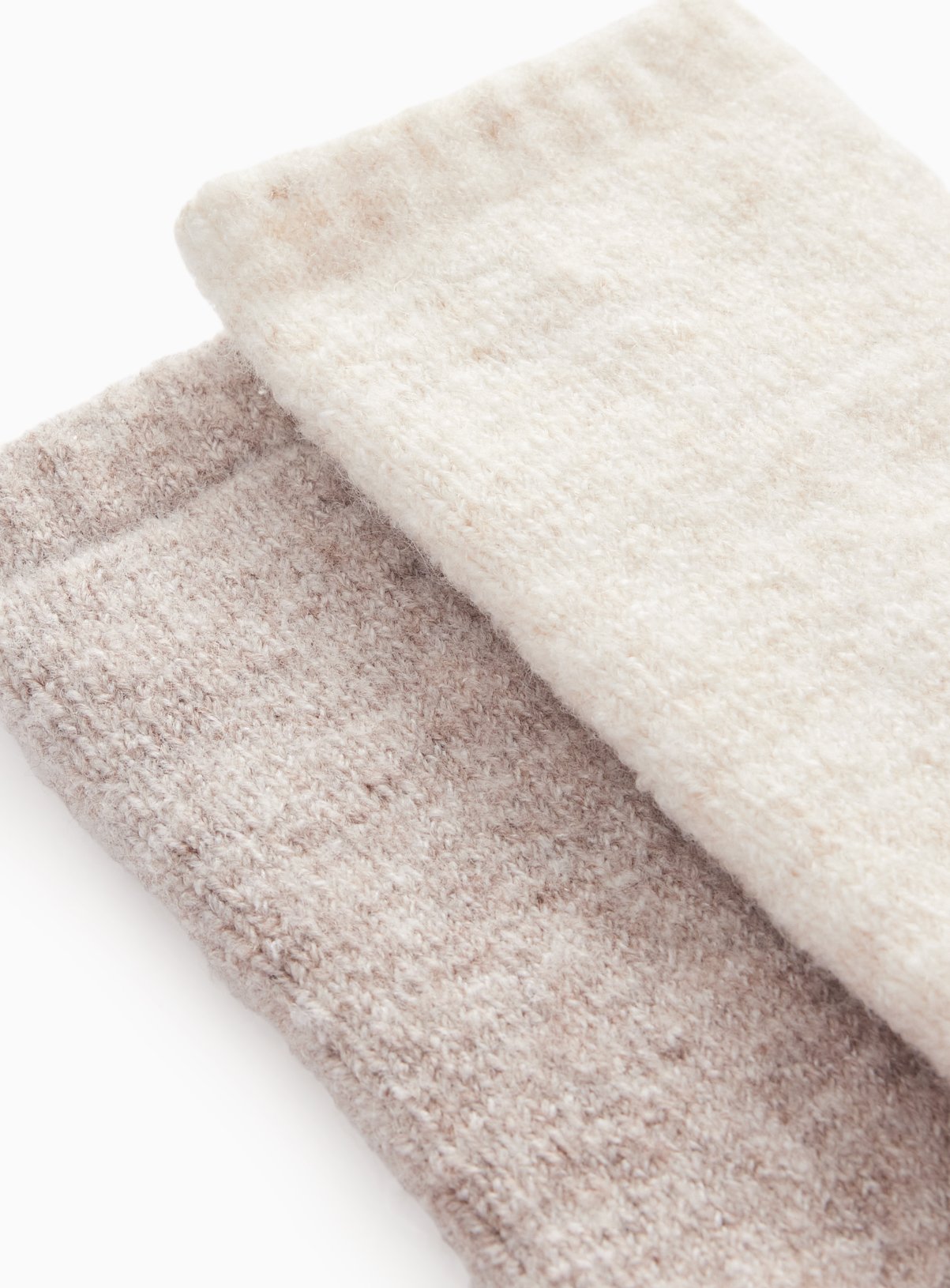 Wool Blend Tonal Ankle Socks 2 Pack  4-8 - Image 2 thumbnail