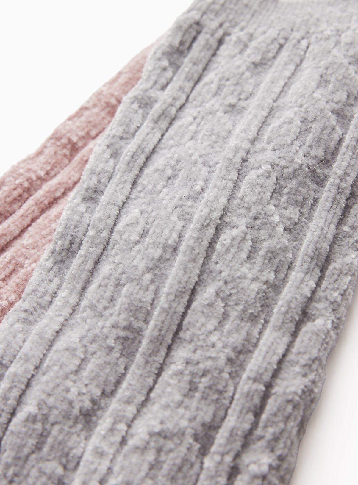 Cosy Cable Ruched Slouch Socks 2 Pack 4-8 - Image 2 thumbnail
